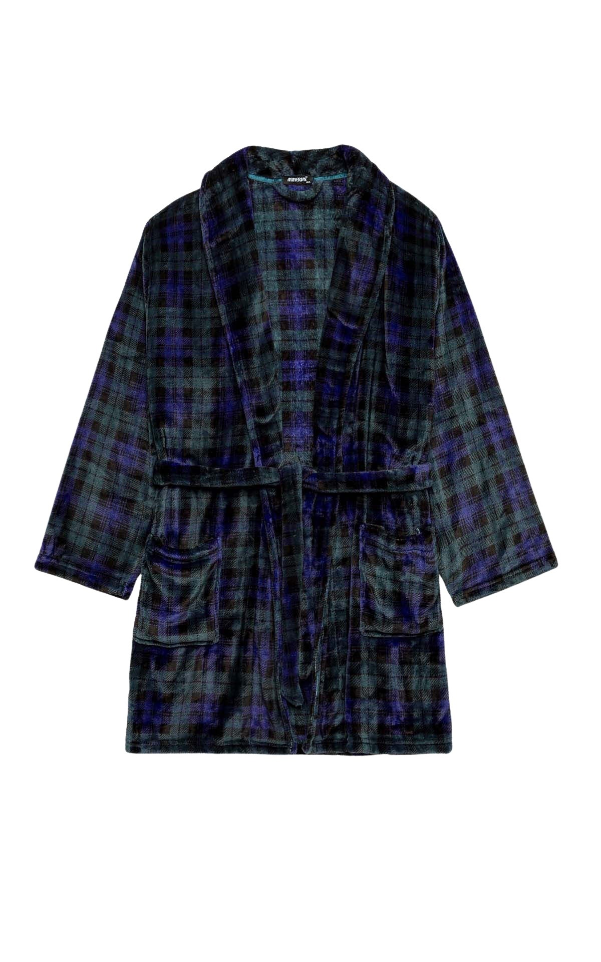 Minerva ανδρική ρόμπα fleece 96-71213-310