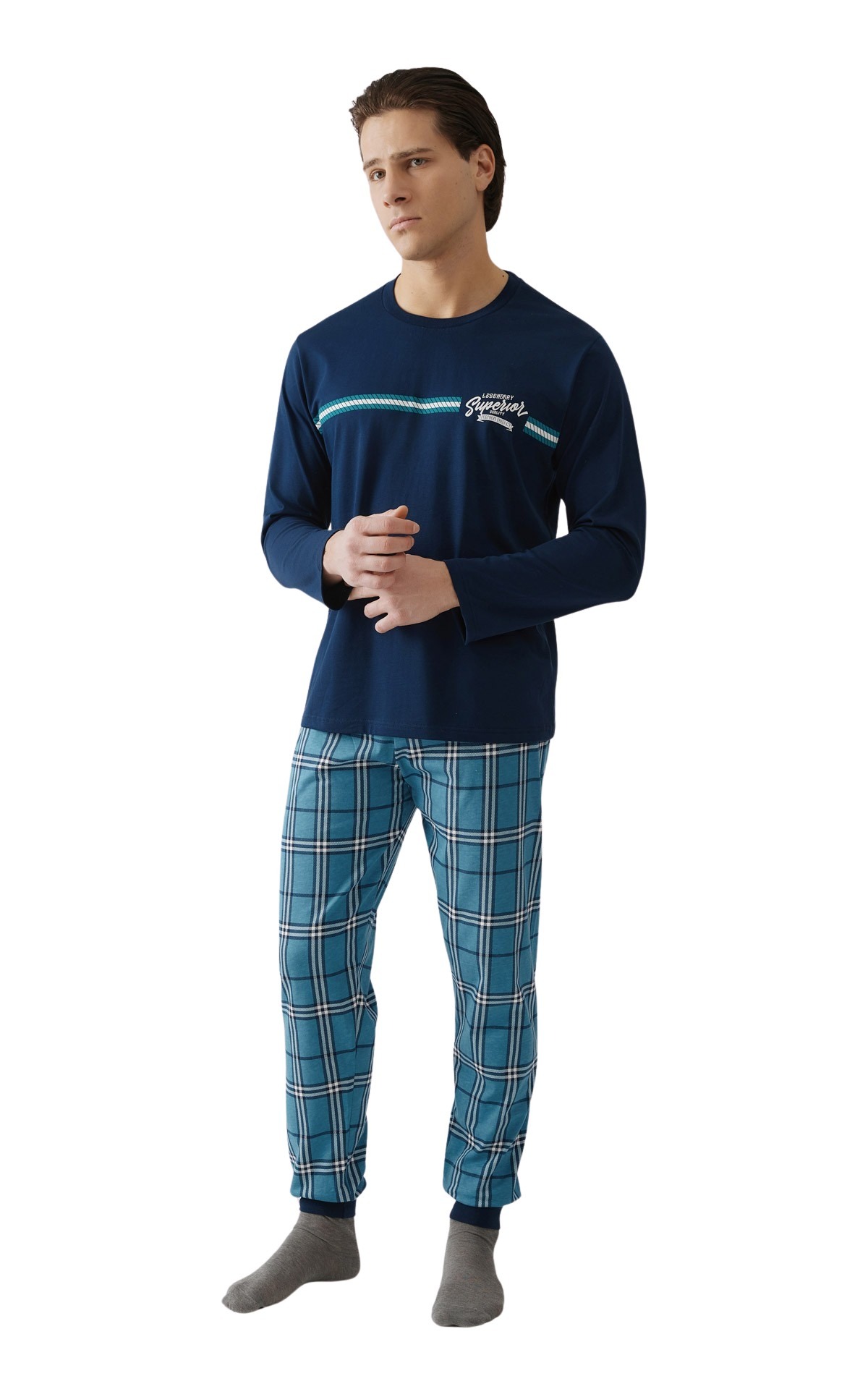 Minerva Superior ανδρική πυτζάμα 90-71258-100