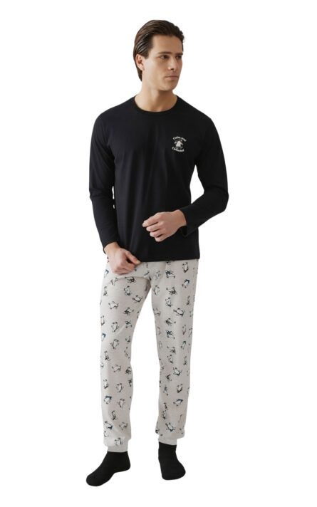 Minerva Penguin ανδρική πυτζάμα 90-71261-045