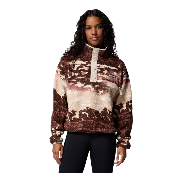 Columbia γυναικεία fleece μπλούζα εμπριμέ Helvetia II Printed 2098501
