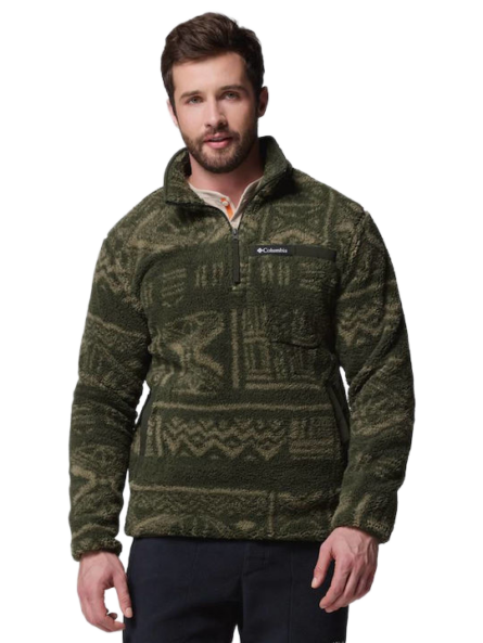 Columbia ανδρική fleece μπλούζα εμπριμέ Rugged Ridge High Pile 2135471