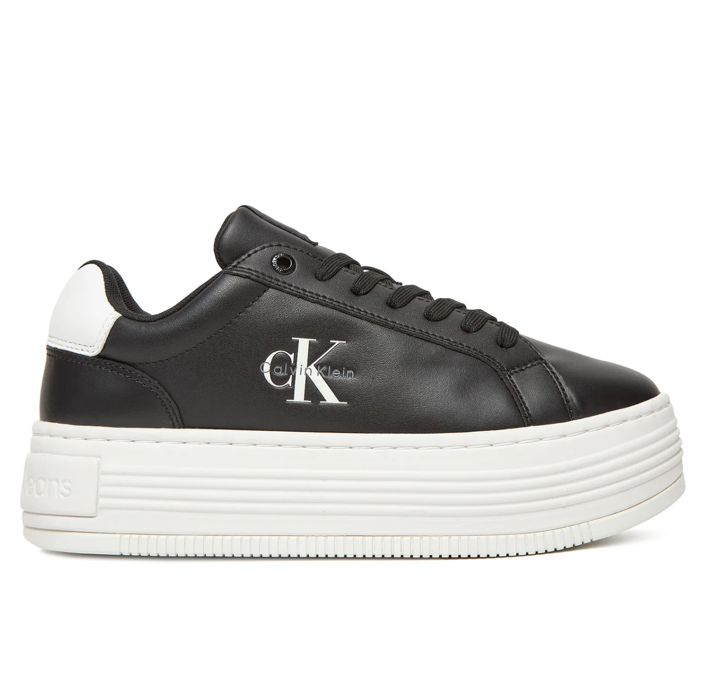 Calvin Klein Bold Flatf Low Lace Lth γυναικεία sneakers YW0YW01878