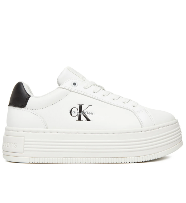 Calvin Klein Bold Flatf Low Lace Lth γυναικεία sneakers YW0YW01878