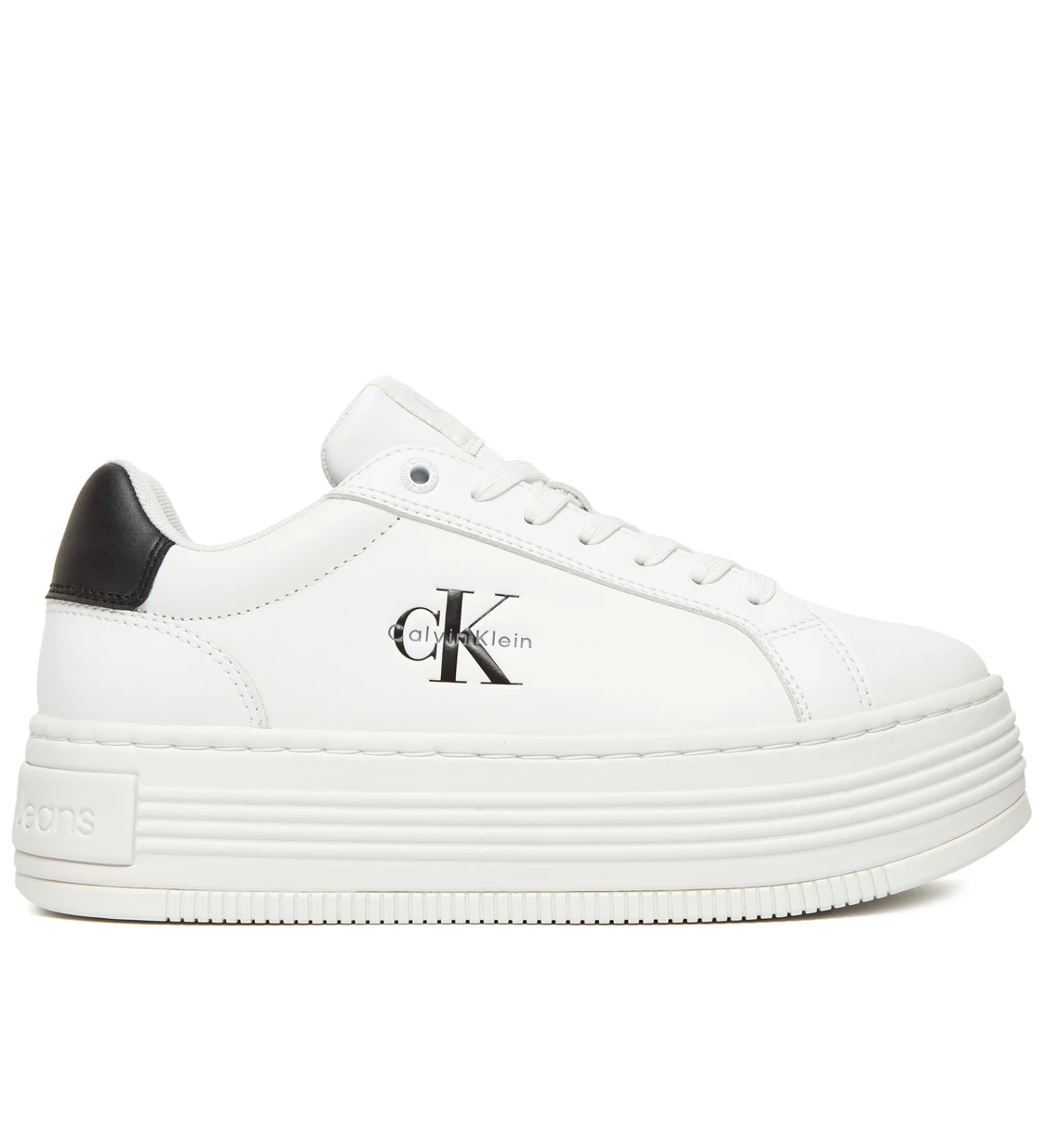 Calvin Klein Bold Flatf Low Lace Lth γυναικεία sneakers YW0YW01878