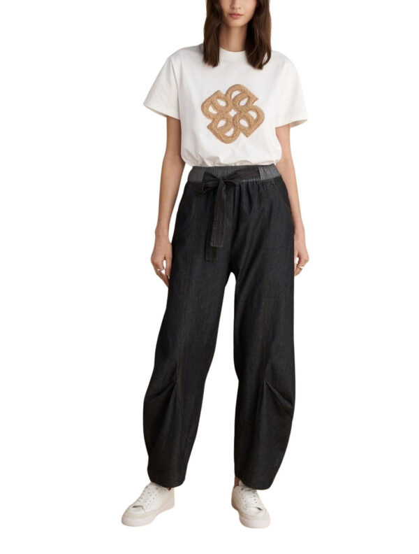 Attrattivo γυναικείο παντελόνι balloon τύπου denim 91253002 Attrattivo γυναικείο παντελόνι balloon τύπου denim 91253002