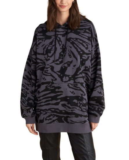 Attrattivo γυναικεία φούτερ μπλούζα oversized εμπριμέ 9921610