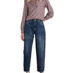 Attrattivo γυναικείο παντελόνι τζιν balloon 9921642