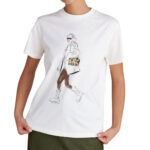 Attrattivo γυναικείο κοντομάνικο t-shirt με τύπωμα 9921797