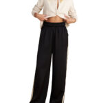 Attrattivo γυναικείο παντελόνι φόρμας δίτονο 9921755