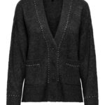 Only Onlelsie γυναικεία πλεκτή ζακέτα με στρας 15350625