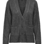 Only Onlelsie γυναικεία πλεκτή ζακέτα με στρας 15350625