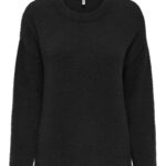 Only Onlpetra γυναικεία πλεκτή μπλούζα loose fit 15350652