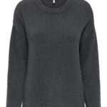 Only Onlpetra γυναικεία πλεκτή μπλούζα loose fit 15350652