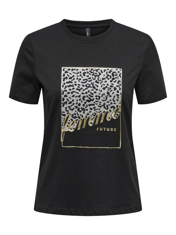 Only Onltanya γυναικείο t-shirt κοντομάνικο με τύπωμα 15355699