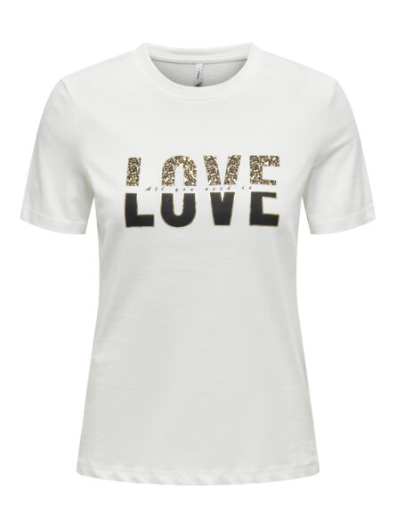 Only Onltanya γυναικείο t-shirt κοντομάνικο με τύπωμα 15355699