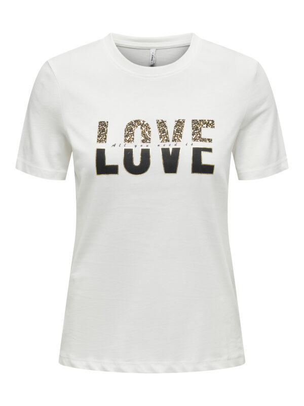 Only Onltanya γυναικείο t-shirt κοντομάνικο με τύπωμα 15355699