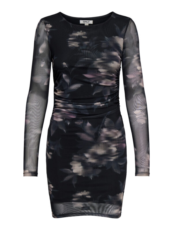 Only Onlkaya Life γυναικείο mini φόρεμα mesh μακρυμάνικο 15357313 Only Onlkaya Life γυναικείο mini φόρεμα mesh μακρυμάνικο 15357313