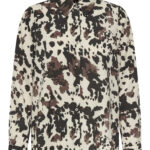 Only Onlnova Life γυναικείο πουκάμισο εμπριμέ μακρυμάνικο 15357429