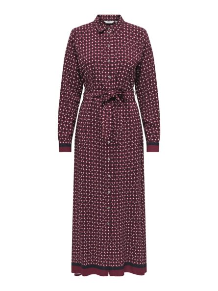 Only Onlveda γυναικείο μακρύ φόρεμα εμπριμέ 15357458