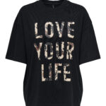 Only Onlriri γυναικείο t-shirt κοντομάνικο με τύπωμα 15358200