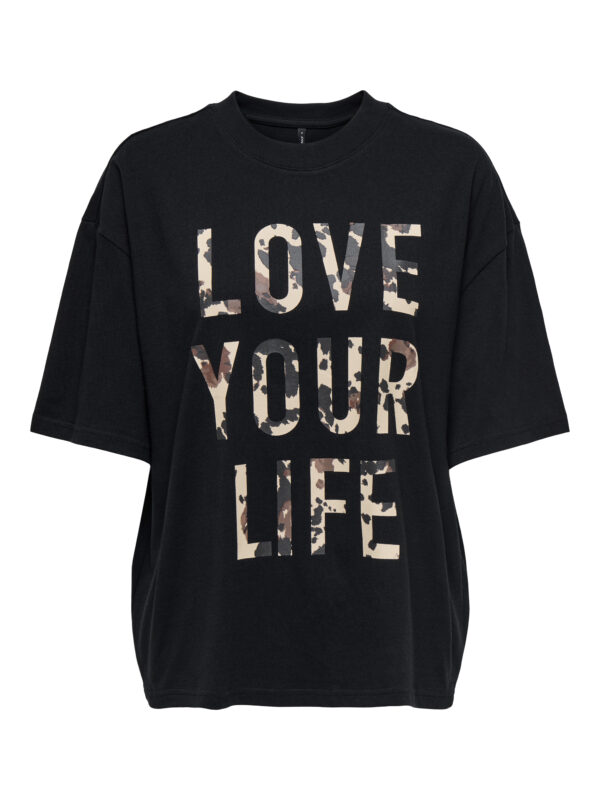 Only Onlriri γυναικείο t-shirt κοντομάνικο με τύπωμα 15358200