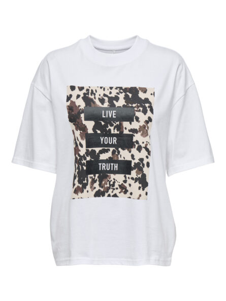 Only Onlriri γυναικείο t-shirt κοντομάνικο με τύπωμα 15358200