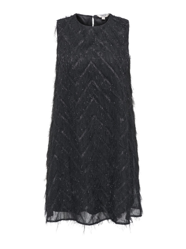 Only Onlfaye Life γυναικείο αμάνικο φόρεμα με γκλίτερ 15358411