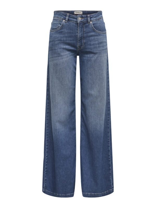 Only Onlcalifornia γυναικείο τζιν παντελόνι wide flare 15352119 Only Onlcalifornia γυναικείο τζιν παντελόνι wide flare 15352119