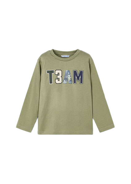 Mayoral παιδική μπλούζα για αγόρι με γράμματα 15-04077