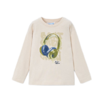 Mayoral παιδική μπλούζα για αγόρι με μεταξοτυπία 15-04080