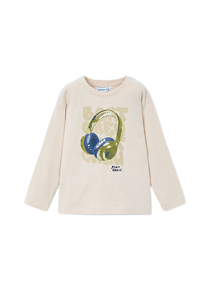 Mayoral παιδική μπλούζα για αγόρι με μεταξοτυπία 15-04080