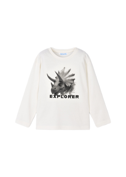 Mayoral παιδική μπλούζα για αγόρι με μεταξοτυπία 15-04090