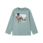 Mayoral παιδική μπλούζα για αγόρι με τύπωμα 15-04093