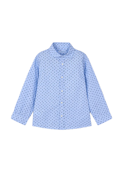 Mayoral παιδικό πουκάμισο για αγόρι σταμπωτό 15-04129