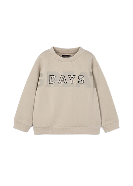 Mayoral παιδική μπλούζα φούτερ για αγόρι με τύπωμα 15-04406