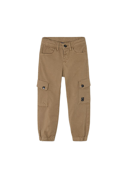 Mayoral παιδικό μακρύ παντελόνι cargo για αγόρι 15-04557