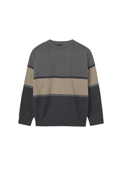 Mayoral μπλούζα πλεκτή jersey για αγόρι με ρίγες 15-07303