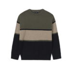 Mayoral μπλούζα πλεκτή jersey για αγόρι με ρίγες 15-07303