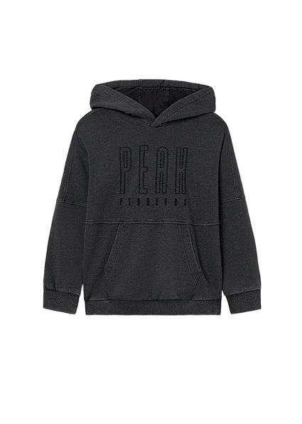 Mayoral μπλούζα φούτερ για αγόρι με κουκούλα 15-07402