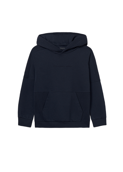 Mayoral μπλούζα φούτερ για αγόρι με κουκούλα 15-07402