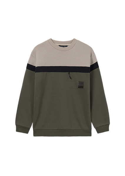 Mayoral μπλούζα φούτερ για αγόρι με τσέπη 15-07406