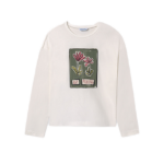 Mayoral μπλούζα για κορίτσι με τύπωμα 15-07020