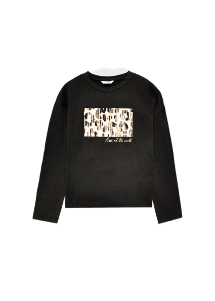 Mayoral μπλούζα για κορίτσι με γραφικά 15-07024