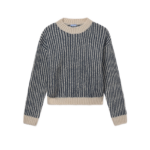 Mayoral πλεκτό πουλόβερ για κορίτσι με ρίγες 15-07315