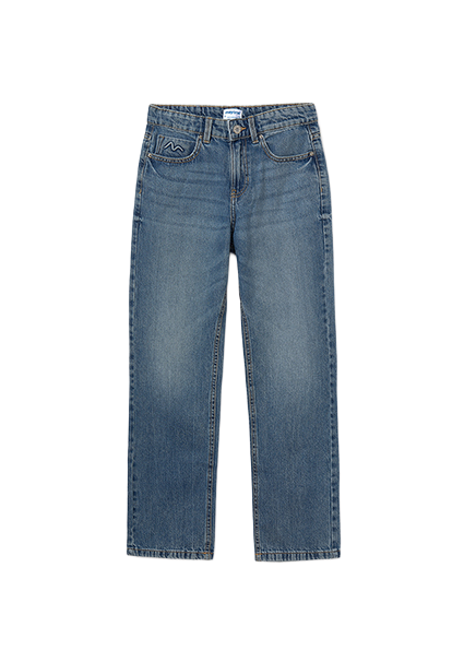Mayoral τζιν παντελόνι για κορίτσι φαρδύ 15-07574