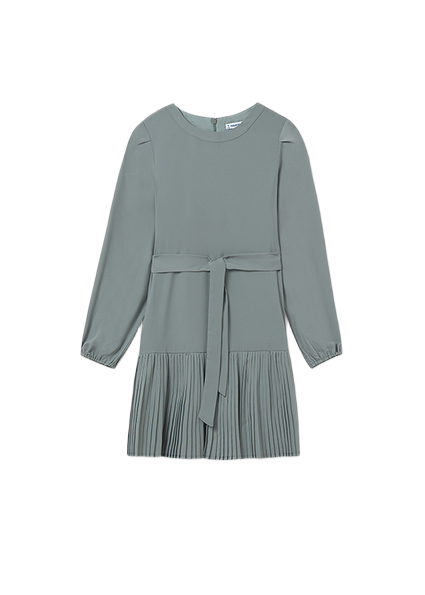 Mayoral φόρεμα για κορίτσι πλισέ κρεπ 15-07908