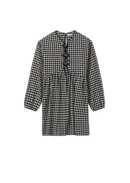 Mayoral φόρεμα για κορίτσι καρό με φιόγκους 15-07916