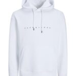 Jack & Jones ανδρική μπλούζα φούτερ με κουκούλα 12233972