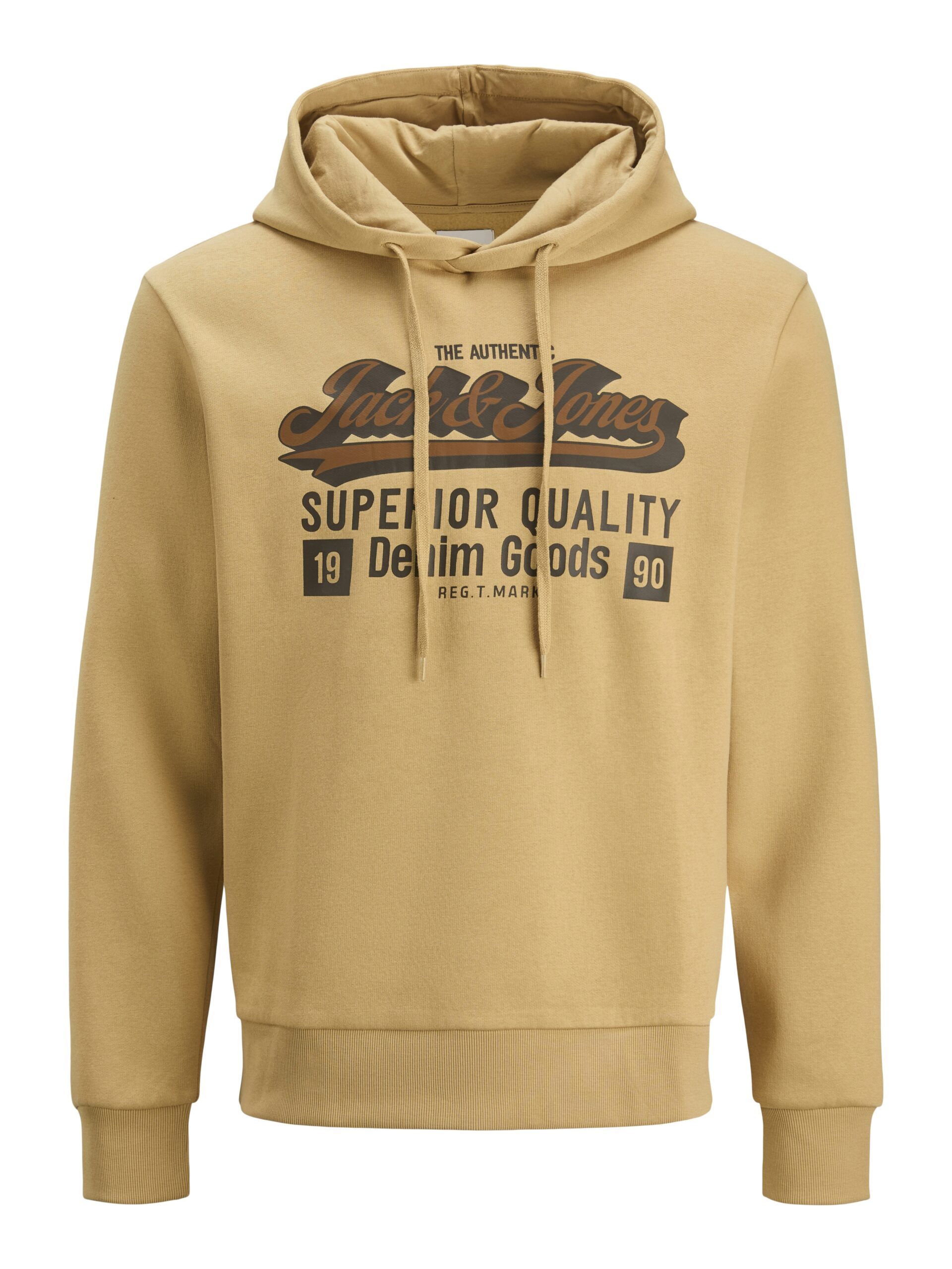 Jack&Jones ανδρικό φούτερ με κουκούλα και τύπωμα 12279649