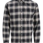 Jack&Jones ανδρικό μακρυμάνικο καρό πουκάμισο 12280826